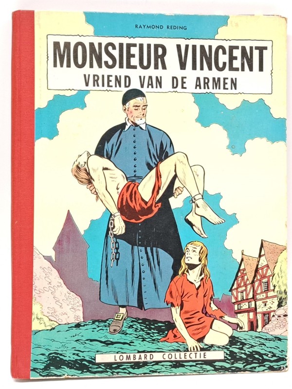 Strip 'Monsieur Vincent', 1ste druk Lombard Collectie